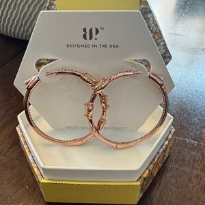 Bomb Party November Birthday Hoop Earrings 2025